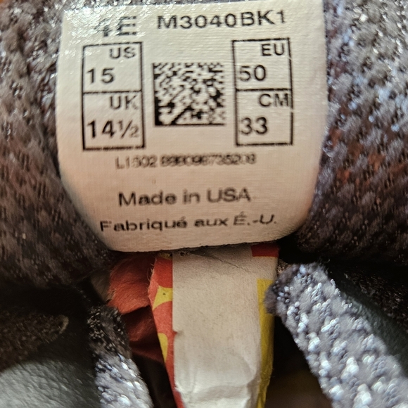 New Balance 3040 Men's Classic Running Sneakers Shoes Black Size US 15. - Picture 12 of 12